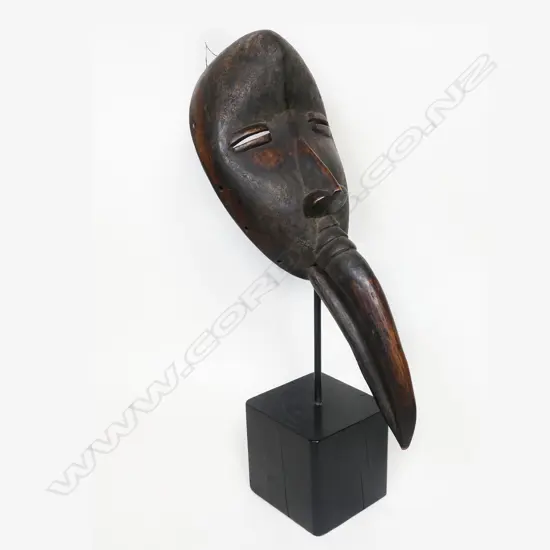 An African bird mask,